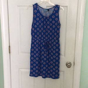 Cynthia Rowley life preserver print mini dress